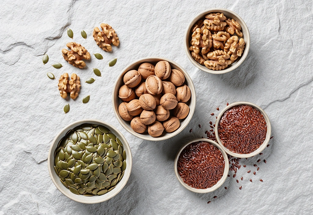 Nüsse und Saaten